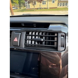 5th Gen Runner Vent tab inserts for 5th Generation Toyota 4runner (2014 - 2024). Set of 4.