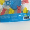 Peeps Bunnies Toy Soft Squeeze Lot of Three Blue Pink