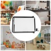 Height Adjustable Double-Sided Available Reversible Mobile Whiteboard, Magnetic Dry Erase