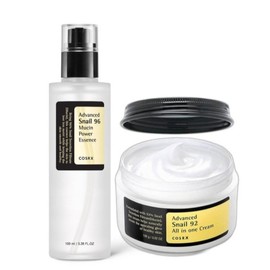 코스알엑스 어드벤스드 스네일 96 뮤신 파워 에센스  올인원 크림 기획세트 COSRX Advanced Snail 96 Mucin Power Essence All-in-One Cream Set