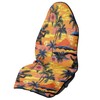 JOAIFO Front Seat Covers for Cars, Hawaii Palm Tree Bucket