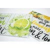 YöL 2x worktop saver chopping board glass kitchen non-slip gin