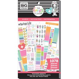 ME & MY BIG IDEAS Happy Planner STCKRS, Nurse, 1078/Pkg