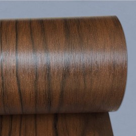 Yifely Brown Wood Grain Drawer Paper Self Adhesive Shelf Liner Slinding Door Night Stand Sticker 17.7 Inch by 9.8 Feet