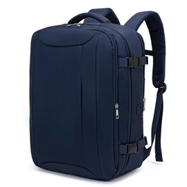 Hayayu For Easyjet Hand Luggage 45 x 36 x 20 Backpack Hand Luggage Bag for Airplane Travel Bag Under Seat with Anti-Theft Bag Travel Backpack with Computer Compartment for 15.6 Inch Laptop, blue,