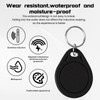 10pcs RFID Key Fobs 125khz RFID Writable T5577 fob tag