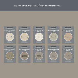 Rust-Oleum Küchenschränke Testerbox - Ruhige Neutraltöne - Hochglanz