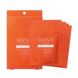skinvill skinbill essence sheet mask 20ml x 4 packs
