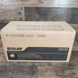 Ecolab 6101756 Aquanomic Clearly Soft Low Temp Laundry Solid 6 Lbs (Pack of 2)