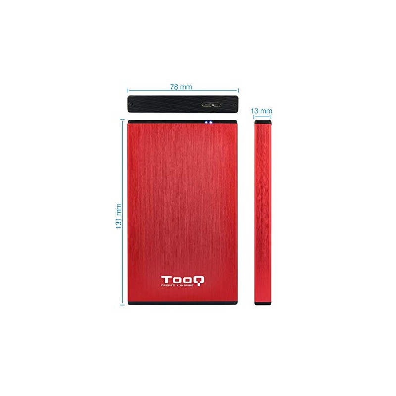 2.5" SATA External Hard Drive Enclosure for 9.5mm SATA Hard