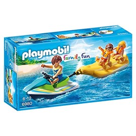 Playmobil 6980 Family Fun Floating Personal Watercraft with Banana Boat