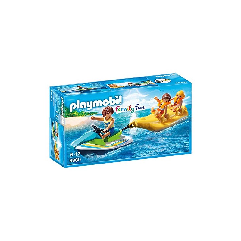 Playmobil 6980 Family Fun Floating Personal Watercraft with Banana Boat