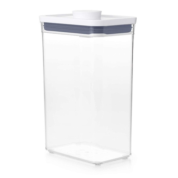 OXO Good Grips POP Container - Airtight Food Storage - 2.7 Qt Rectangle (Set of 4) for Rice and More