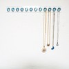 MMmall Necklace Stand Storage Accessories Jewelry Stand (Wall-mounted, Blue)