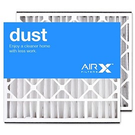 AIRx Filters 20x25x5 MERV 8 HVAC AC Furnace Air Filter Replacement for GeneralAire 14201 4501 5FM2025, Dust 2-Pack, Made in the USA