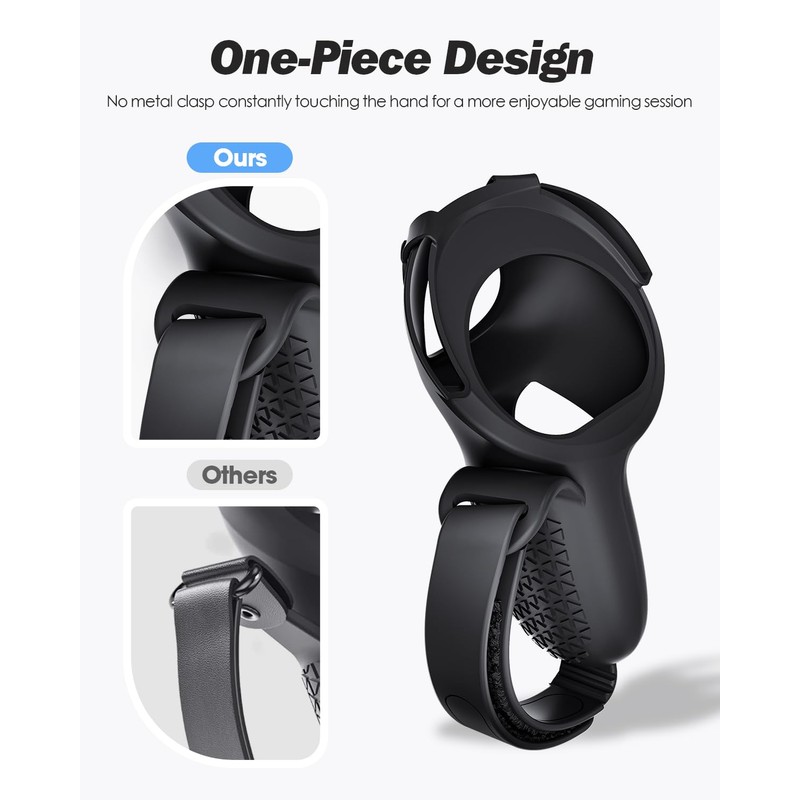 SUPERUS Comfort Controller Grips Cover Compatible with Meta Quest 2
