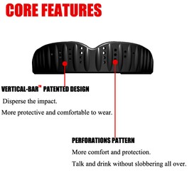 Mouth Guard Boxing, Sports Mouthguard Rugby with Mouthguard Case, Suitable for Boxing,Football, Rugby,Lacrosse, Hockey, Basketball, for Adults(Age11+) (2 Pack Black)