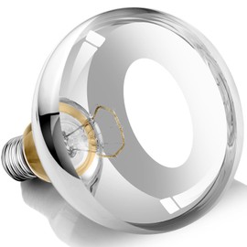 VORIGY 250W Heat Lamp Bulbs, 8000 Hours Rated, R40 Bathroom Shower Incandescent Light Bulb, Infrared Heating for Chickens, Reptiles, Pets, Food, E26 Base, 1 Pack