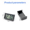 Osilly Mini Digital Clock for Car Dashboard, Battery Operated &