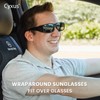 Cyxus Fit Over Sunglasses Polarized Wrap Around glasses UV400 Protection