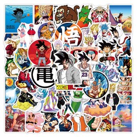 For Dragon Ball Stickers, Set of 50, Cute Anime for Dragon Ball Stickers, Waterproof Decals, Cute, Stylish, Cartoon, DIY Stickers, Diary, Suitcase, Suitcase, Snowboard, Suitcase, Guitar, Car, Water