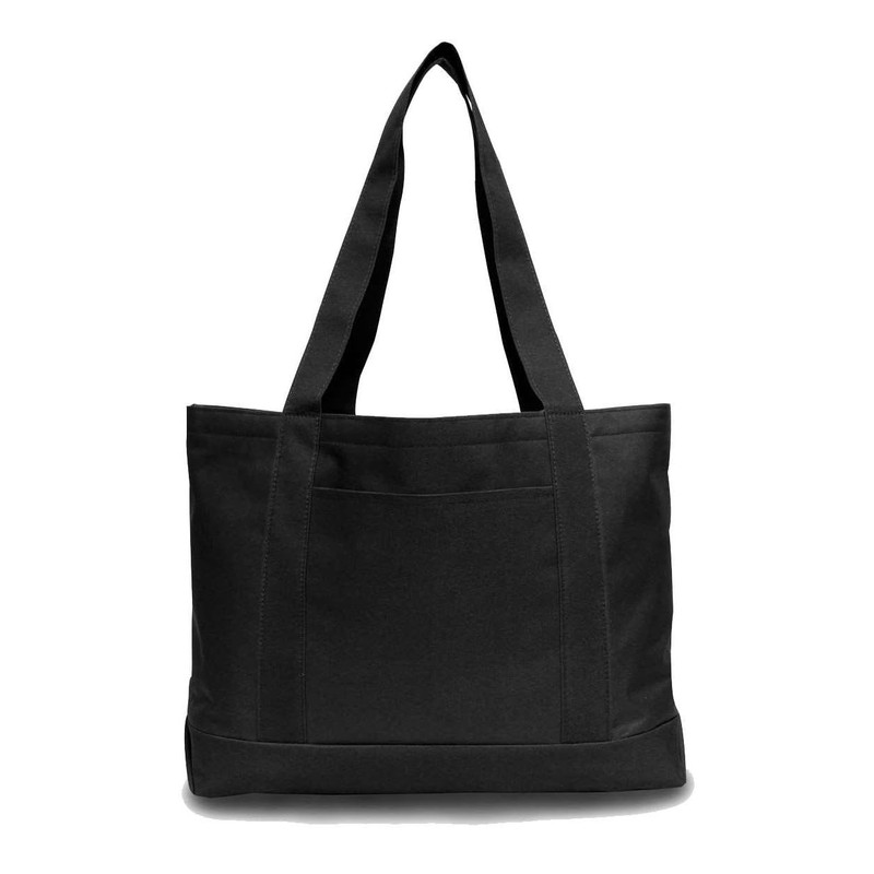 Liberty Bags P & O Cruiser Tote OS BLACK/ BLACK