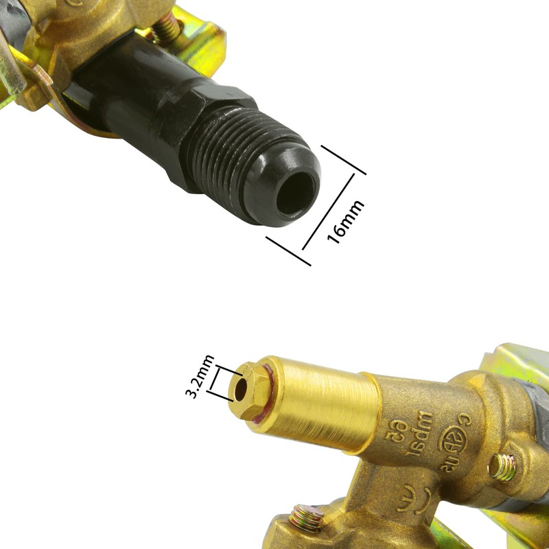 MENSI Natural Gas Conversion Control Valve Kit Replacement Repair Valve