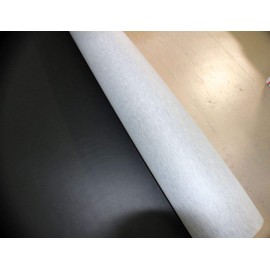 Mybecca Black Weatherproof Faux Leather Finish Marine Vinyl Fabric Half Yard (1.5 Foot x 54 Inch) Material Sheets for Upholstery Crafts, DIY Sewings, Sofa, Handbag,