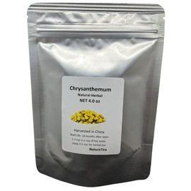 Chrysanthemum Buds Herbal Tea - Rich in antioxidants, Beautiful and Aromatic - Loose Leaf (04 oz)