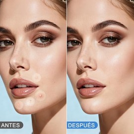 NEARPOW 360 Parches Para Acné, Pimple Patch, Calcomanías Ultra Finas para Cara y Piel, Parches Transparentes para Granos y Espinillas, Absorbe las Imp