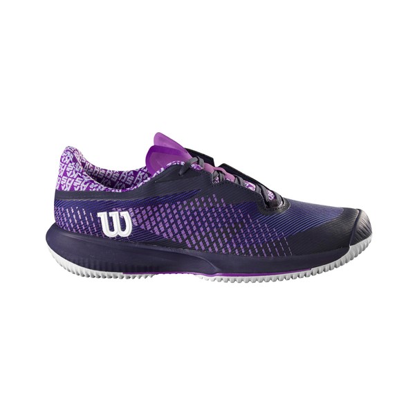 WILSON Women's Sneaker, Navy Blazer/Purple, 9