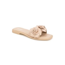 Esprit Women's Feminine Sandal, Beige, 8.5
