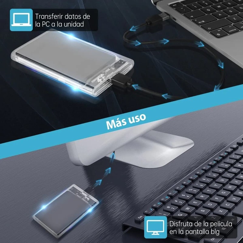 Carcasa De Disco Duro Caja Case Externo Portátil Usb 3.0