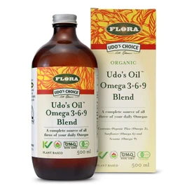 Organic Udos Oil, 16.9 fl oz (500 ml), Organic JAS Certified, Organic Blend Oil, 7 Types of Beauty Health Oils, Essential Fatty Acids