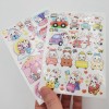 sanrio 10 sheets uncut Kawaii sticker sheets bundle bunny, korean