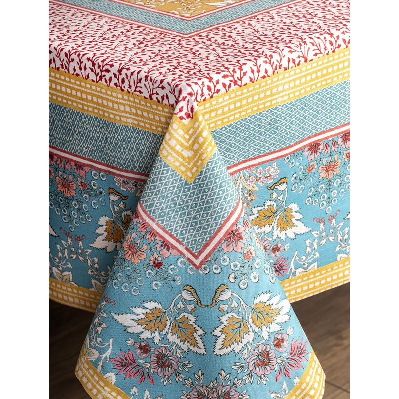 Maison d' Hermine Tablecloth 100% Cotton Table Cover Decorative Washable