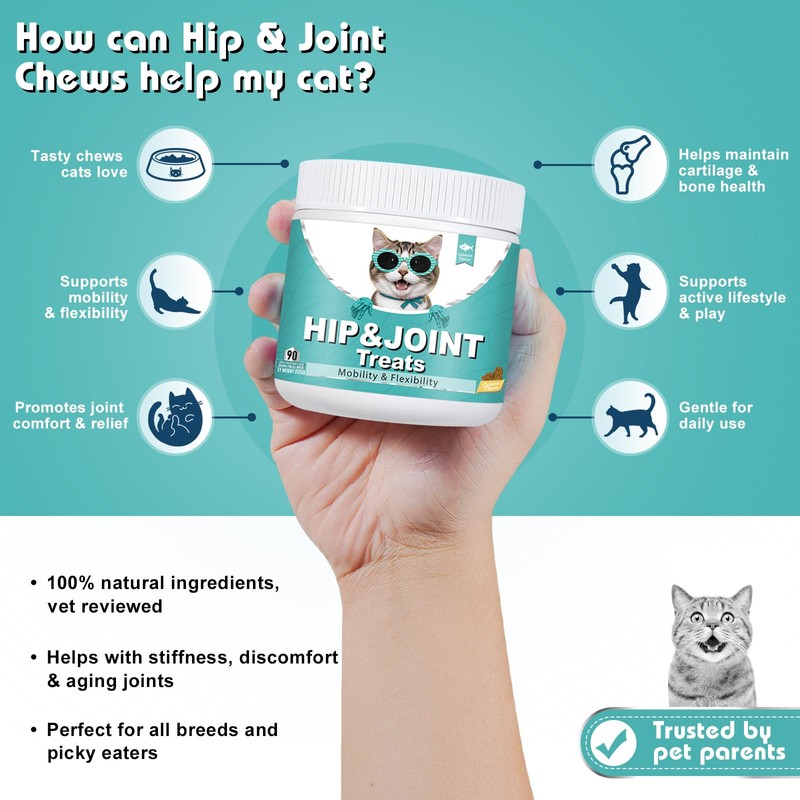Bailey & Buddies Joint Care for Cats | Joint Supplement