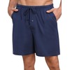 SWOMOG Mens Pajama Shorts Sleep Shorts Modal Soft Loungewear Bottoms