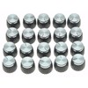 Dopro 20pcs Guitar AMP Amplifier Push on fit Knobs Black
