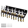 HSUYUN Screwdriver Holder, 21 Holes Pliers Organiser, Carbon Steel Pliers