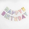 Happy Birthday Giftbox Garland Banner