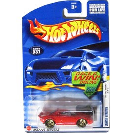 Hot Wheels 2002 1:64 Scale Red Lancia Stratos Die Cast Car #037