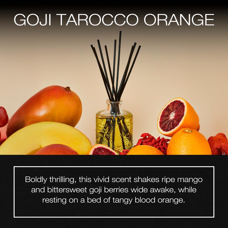 Voluspa Japonica Goji Tarocco Orange Home Ambience Diffuser, 3.4 Ounce