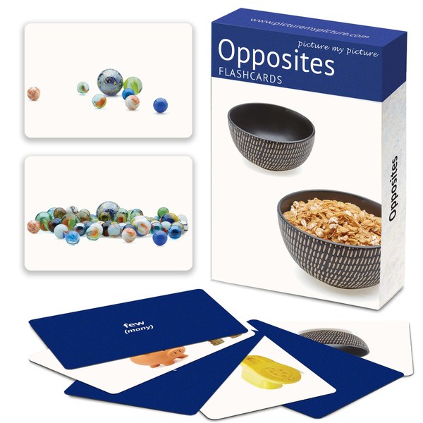 Contradictions Flashcards. 40 Photo Flashcards to promote language development. Language