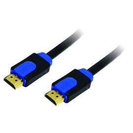 LogiLink 1m HDMI Plug to HDMI Plug Cable - Black