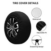 Universal Replacement White Compass Wind Rose Waterproof Spare Wheel Cover