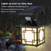 Outdoor Solar Wall Light IP65 Waterproof Street Light Body Sensor