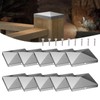 Fence Post Caps 3x3 / 4x4 inch, 10 PCS Stainless