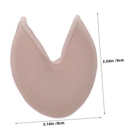 FRCOLOR Elastic Toe Caps for Dance Gel Forefoot Protectors for Ballet Belly Dance and Gymnastics Flexible Fit for Women Comfort and Pressure Relief