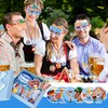 Zenoble 48 Pcs Oktoberfest Party Favors Set Oktoberfest Accessories Decorations